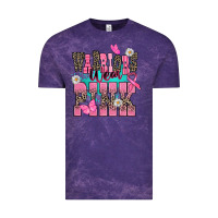 Cloud Purple Warriors wear pink Cancer Awareness Vintage Tee - HowdyJamesFarm