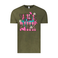 Vintage Olive Warriors wear pink Cancer Awareness Vintage Tee - HowdyJamesFarm