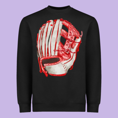 Catchers Mitt Fa Element Heavyweight Sweatshirt Designed By Fadigitalartstudio