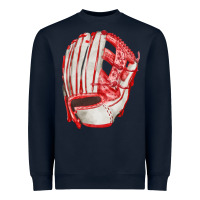 Navy Catchers Mitt Fa Element Heavyweight Sweatshirt - FaDigitalArtStudio