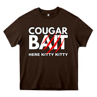 Chocolate Brown cougar bait funny halloween costume older woman younger man Heavy Core Tee - lanVoArt