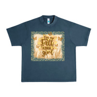 Midnight Navy i'm a fall kinda girl Urban Heavy Tee - TumblerDesignByShophia