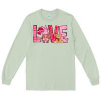 Matcha Love with gnome Valentine's Day Long Sleeve Tee - HowdyJamesFarm