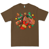 Cacao Christmas black girl sneakers Premium Tee - RanaPortraitStore