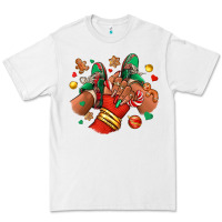 White Christmas black girl sneakers Premium Tee - RanaPortraitStore