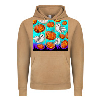 Vintage Camel halloween pumpkins with ghosts Vintage Hoodie - TumblerDesignByShophia
