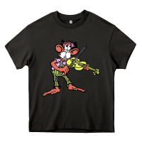 Asphalt the iommi monkey Heavy Core Tee - lanVoArt