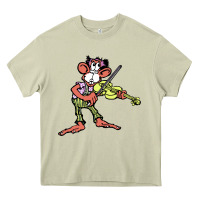 Mossy the iommi monkey Heavy Core Tee - lanVoArt