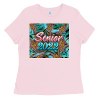 Bubblegum Pink senior 2022 tumbler Ladies Tee - BarkalooDesign