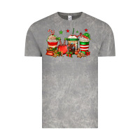 Cloud Rock Christmas elfs coffee Vintage Tee - Jasminsmagicworld