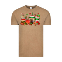Vintage Coffee Christmas elfs coffee Vintage Tee - Jasminsmagicworld