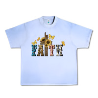 Grape Ice Faith USA sunflower 4th of july Urban Heavy Tee - HowdyJamesFarm