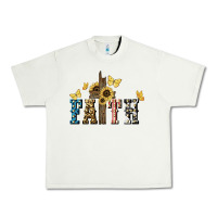 Pistachio Faith USA sunflower 4th of july Urban Heavy Tee - HowdyJamesFarm