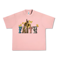Salmon Faith USA sunflower 4th of july Urban Heavy Tee - HowdyJamesFarm
