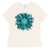 Bone winter sunflower Ladies Tee - Jasminsmagicworld