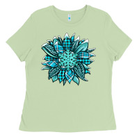 Matcha winter sunflower Ladies Tee - Jasminsmagicworld
