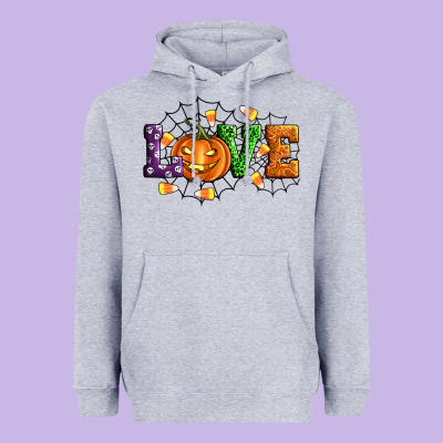 Halloween Love Heavyweight Hoodie Designed By Artiststas
