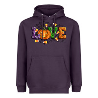 Plum Halloween Love Heavyweight Hoodie - Artiststas