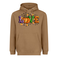 Toasted Coconut Halloween Love Heavyweight Hoodie - Artiststas