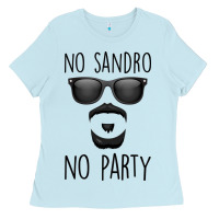 Baby Blue No Sandro No Party Ladies Tee - Bettercallsaul