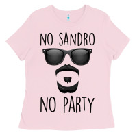 Bubblegum Pink No Sandro No Party Ladies Tee - Bettercallsaul