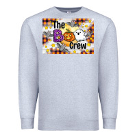 Heather Grey The boo crew Premium Sweatshirt - Artiststas