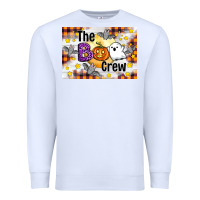 White The boo crew Premium Sweatshirt - Artiststas