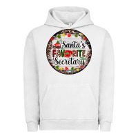 Pigment Lunar Rock christmas santas favorite secretary    light Urban Hoodie - AdoDesignShop