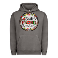 Pigment Tornado christmas santas favorite secretary    light Urban Hoodie - AdoDesignShop