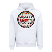 White christmas santas favorite secretary    light Urban Hoodie - AdoDesignShop