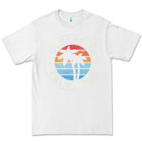 White Oceanside California Ca Vintage Retro 70S Premium Tee - lanVoArt