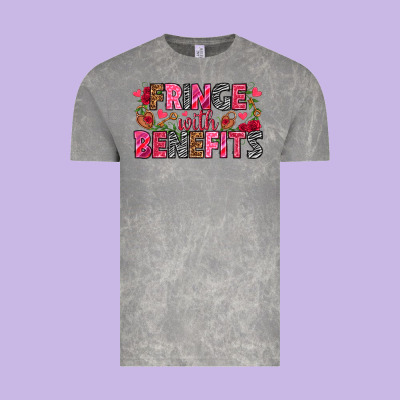 Fringe With Benefits Valentine's Day Vintage Tee Designed By Howdyjamesfarm