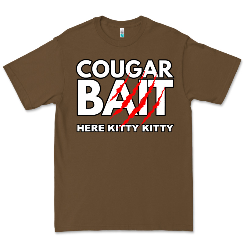Cougar Bait Funny Halloween Costume Older Woman Younger Man Premium Tee by lanVoArt | Teevron