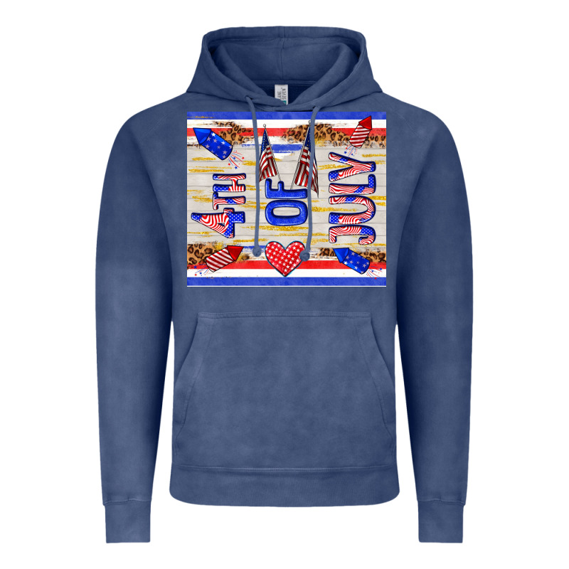 4 Th Of July Vintage Hoodie by TumblerDesignByShophia | Teevron