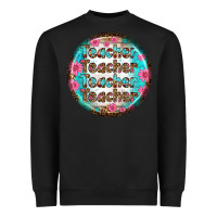 Black teacher vibe earrings Heavyweight Sweatshirt - BundleAndBundleShop