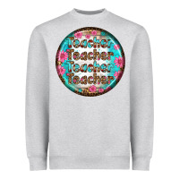 Teacher Vibe Earrings Heavyweight Sweatshirt | Teevron