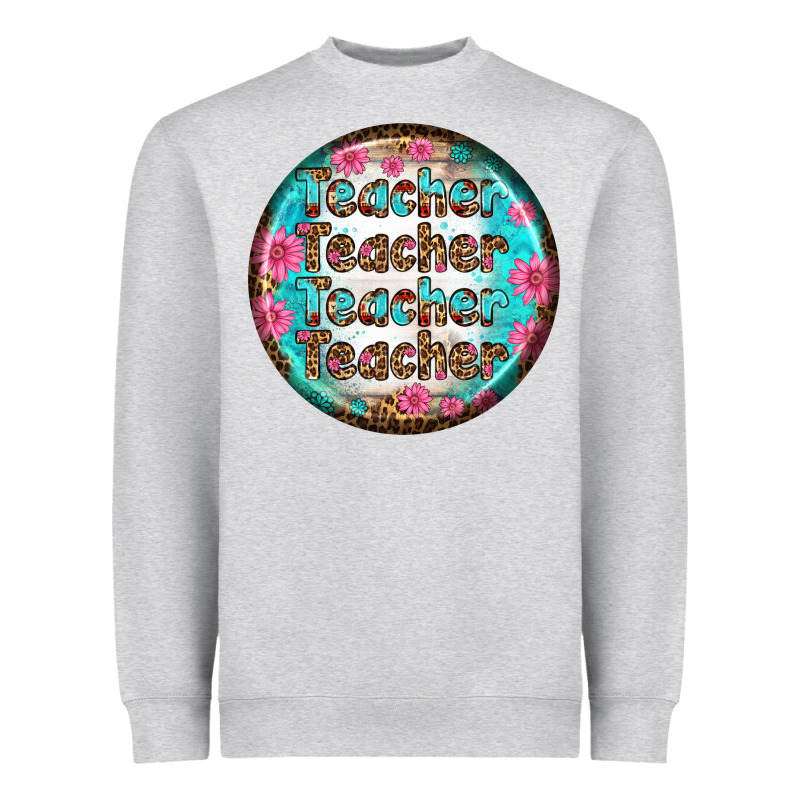 Teacher Vibe Earrings Heavyweight Sweatshirt by BundleAndBundleShop | Teevron