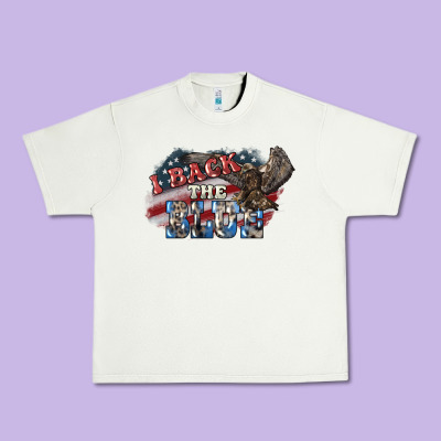I Back To Blue Eagle 4th Of July Urban Heavy Tee Designed By Howdyjamesfarm