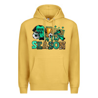 Antique Gold tis the season soccer Premium Hoodie - Jasminsmagicworld
