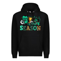 Black tis the season soccer Premium Hoodie - Jasminsmagicworld