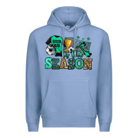 Colony Blue tis the season soccer Premium Hoodie - Jasminsmagicworld