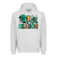 Dove Grey tis the season soccer Premium Hoodie - Jasminsmagicworld