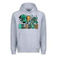 Heather Grey tis the season soccer Premium Hoodie - Jasminsmagicworld
