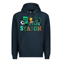 Navy tis the season soccer Premium Hoodie - Jasminsmagicworld