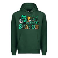Sports Green tis the season soccer Premium Hoodie - Jasminsmagicworld