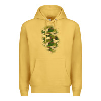 Antique Gold camouflage patch 1 Premium Hoodie - BundleAndBundleShop