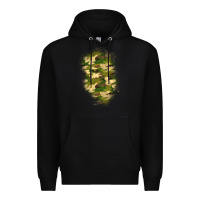 Black camouflage patch 1 Premium Hoodie - BundleAndBundleShop