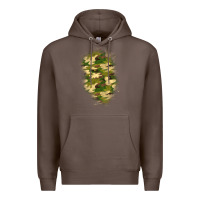 Coffee camouflage patch 1 Premium Hoodie - BundleAndBundleShop