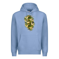 Colony Blue camouflage patch 1 Premium Hoodie - BundleAndBundleShop