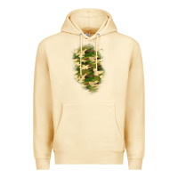 Pina Colada camouflage patch 1 Premium Hoodie - BundleAndBundleShop